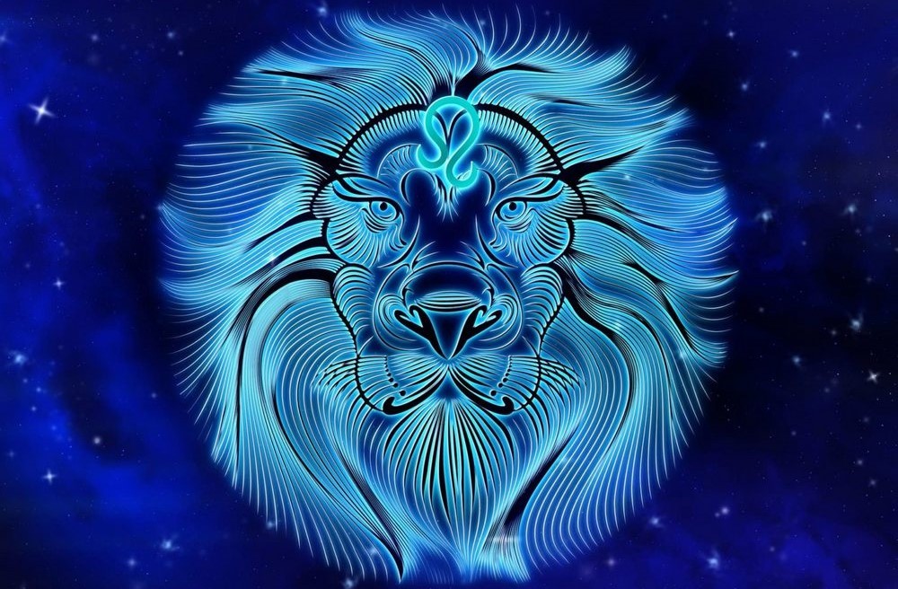 Символ знака зодиака Лев