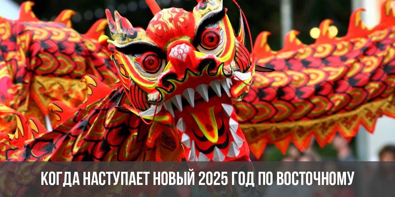 Когда наступает Новый 2025 год по восточному календарю | наступит по  китайскому