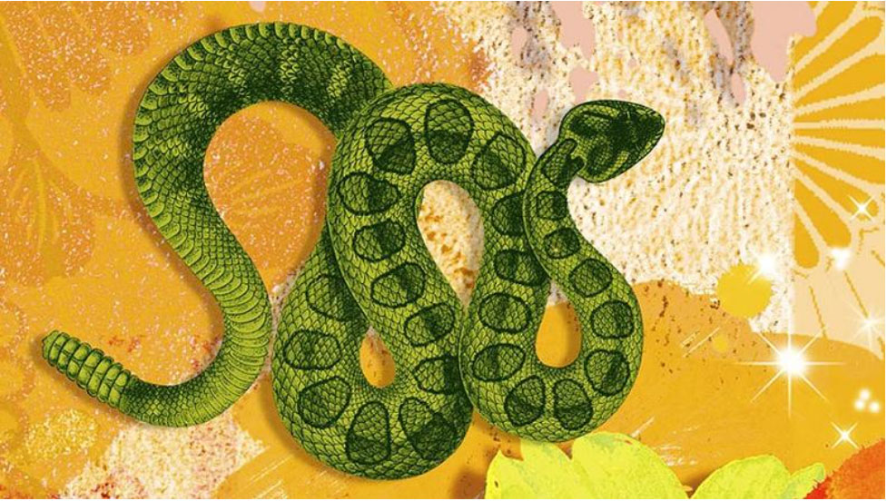Зеленая Деревянная Змея - символ 2025 года