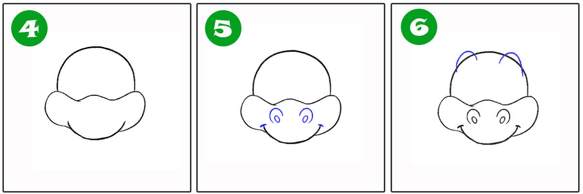 Рисуем символ 2025 года Змею поэтапно - шаги 4-6