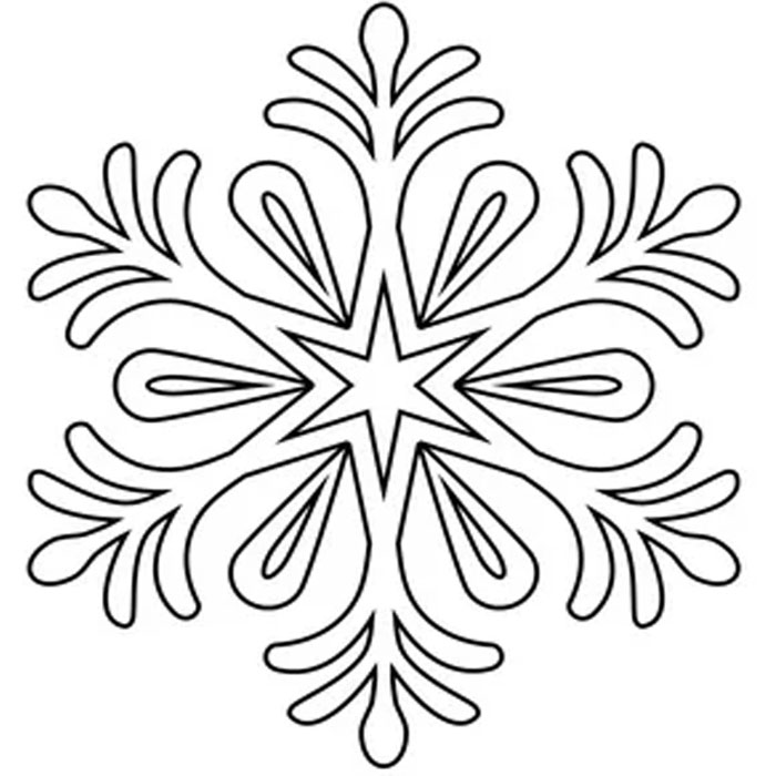 Трафарет новогодний Снежинки 4, 10х25 см, Трафарет-Дизайн