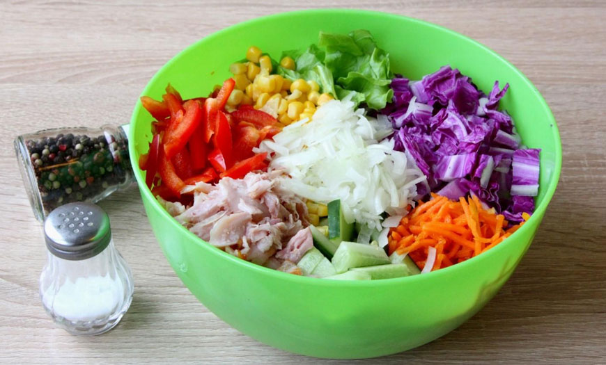 Готовим корейский салат с курицей - шаг 2