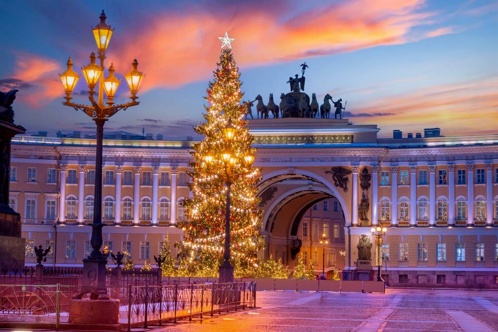 Городская елка в Санкт-Петербурге