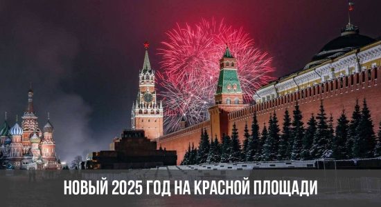 Новый 2025 год на Красной площади