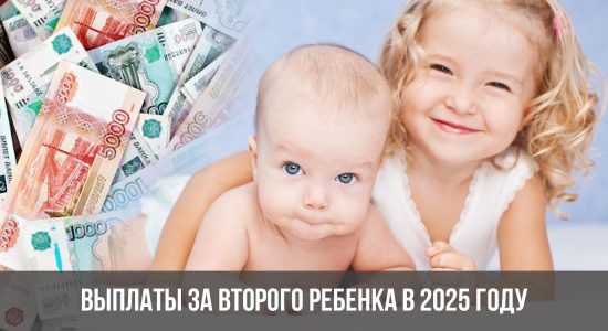 Выплаты за второго ребенка в 2025 году